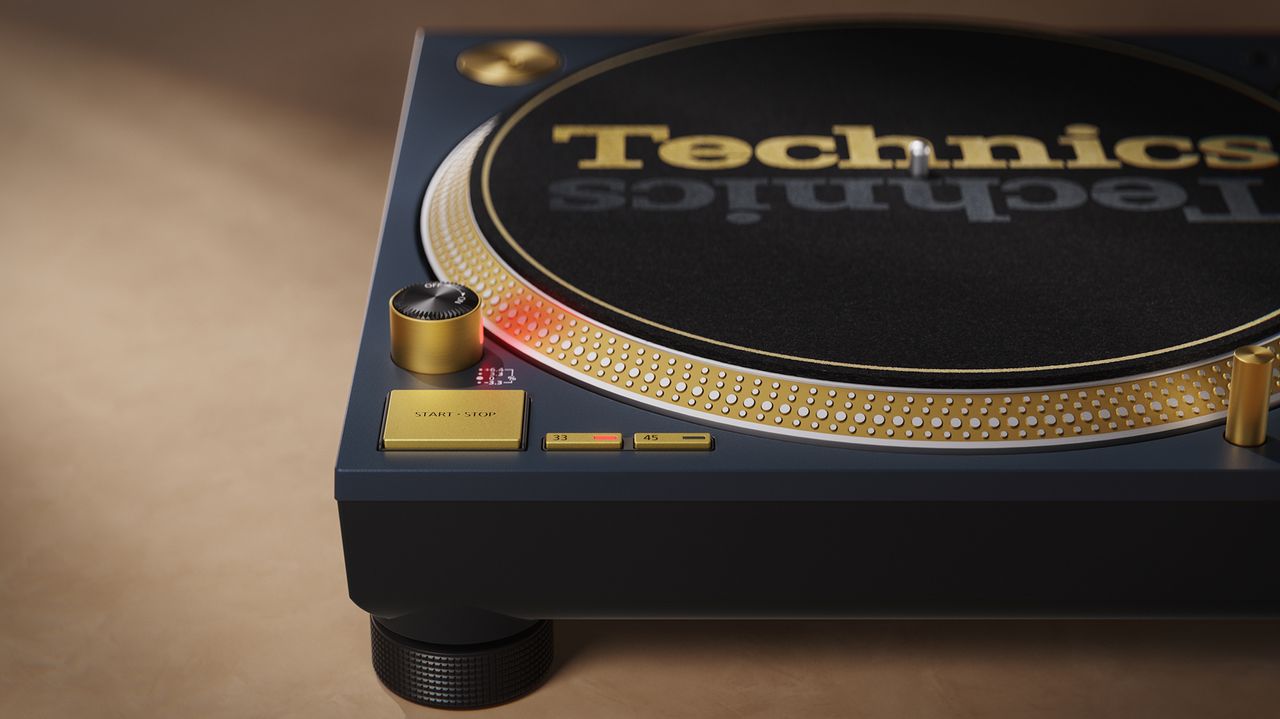 Technics Marks 55 Years of the SL-1200 with a Gold Limited Edition