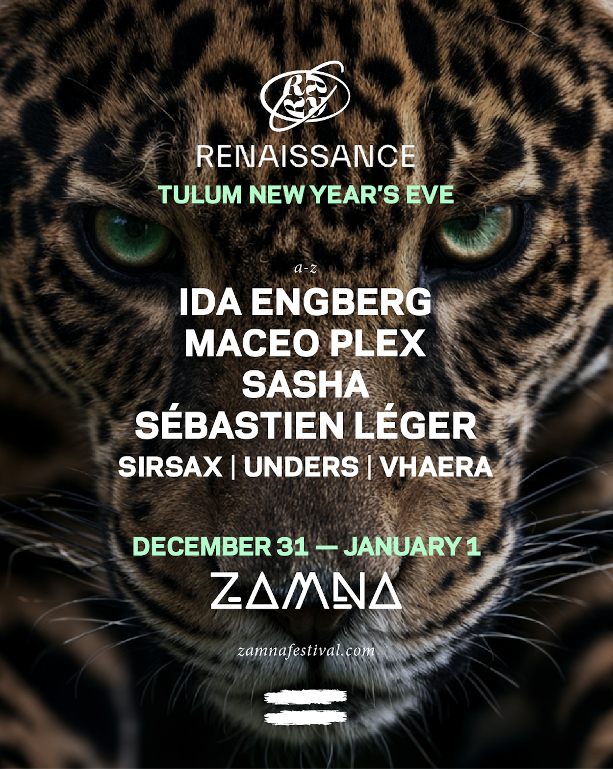 Renaissance To Ring In 2027 With A Jungle Takeover At Zamna Tulum, Kicking Off Its 10th Anniversary Season