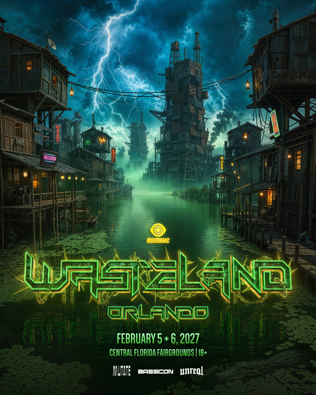 Wasteland Festival Announces Debut Orlando Edition, February 5-6, 2027