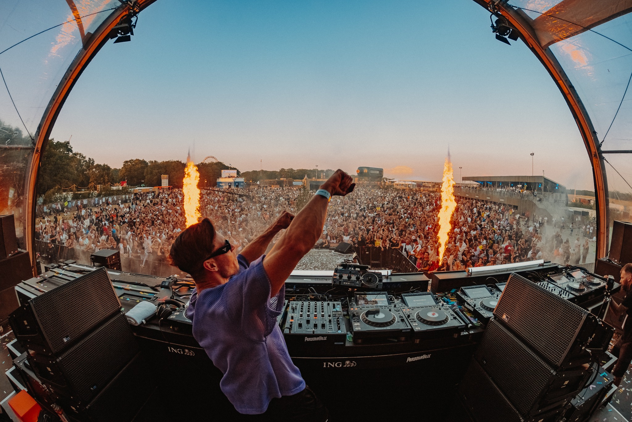 Interview with Joel Corry at Parookaville