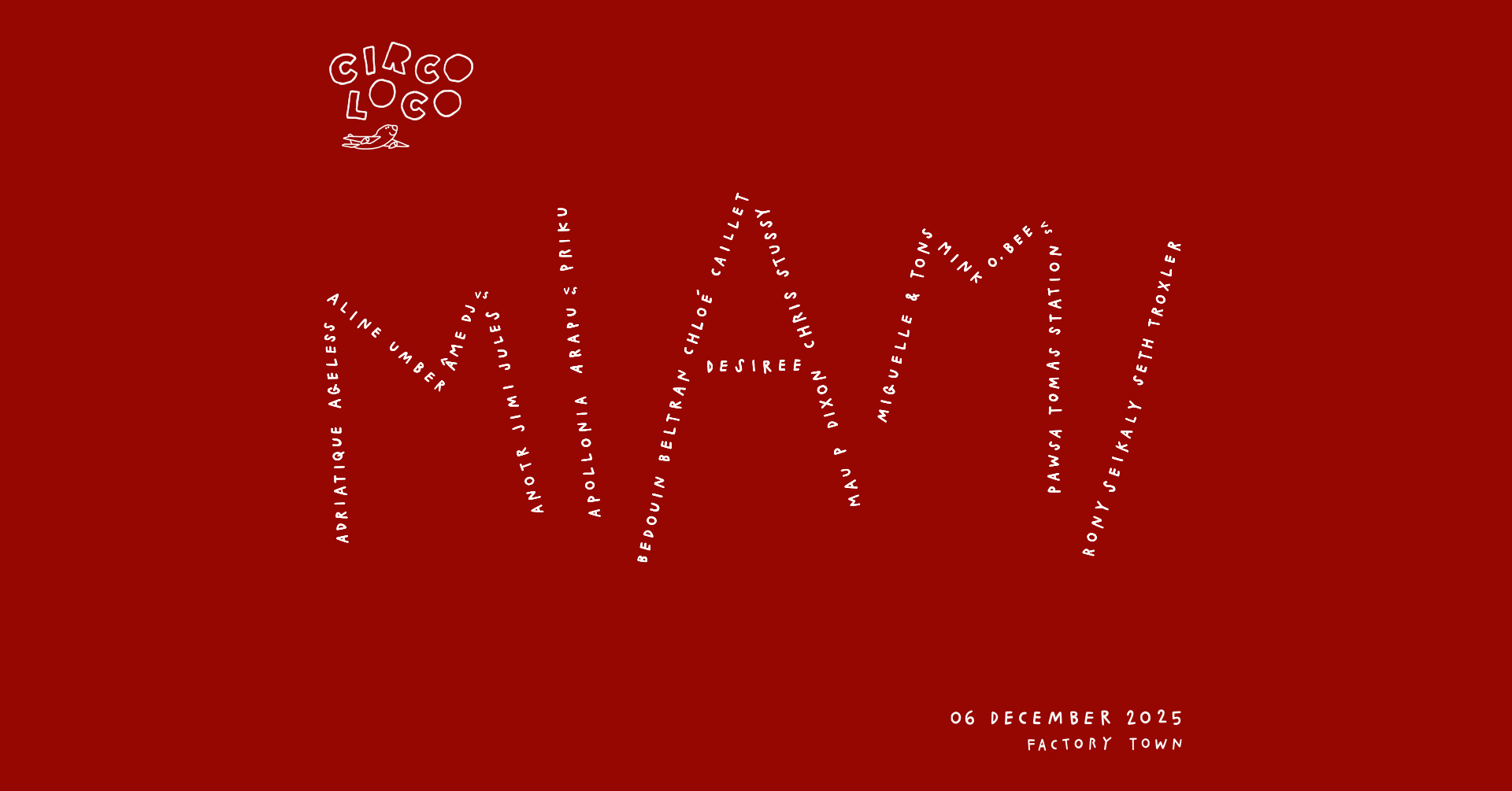 CircoLoco and Teksupport Announce Art Basel Miami 2025 Lineup 