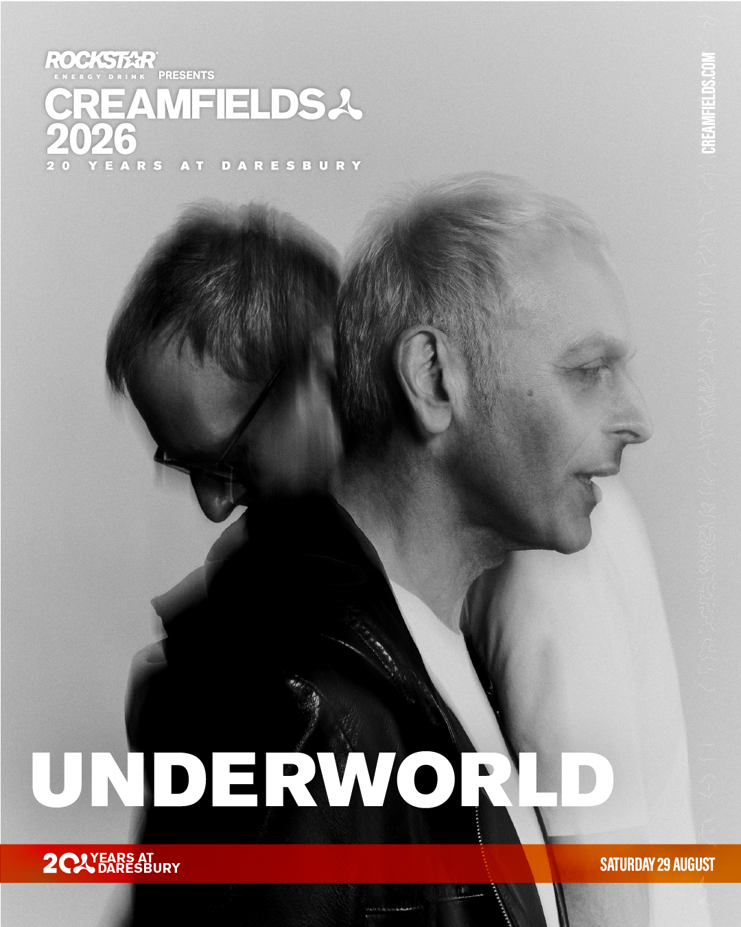 Rockstar Energy presents Creamfields 2026 - THE RETURN OF UNDERWORLD