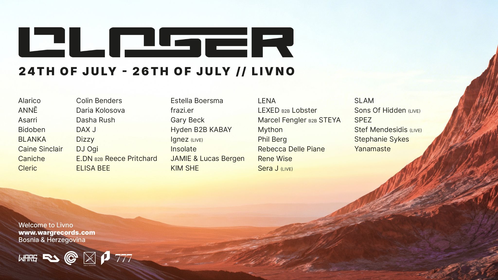CLOSER Festival announces European debut in Bosnia