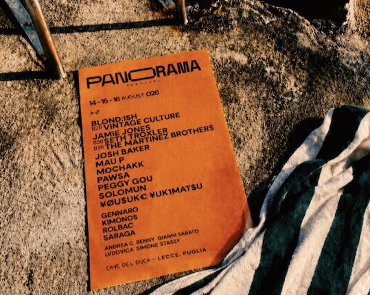 Panorama Festival Reveals Daily Timetables as It Enters Final Ticket Phase Ahead of August Return to Puglia