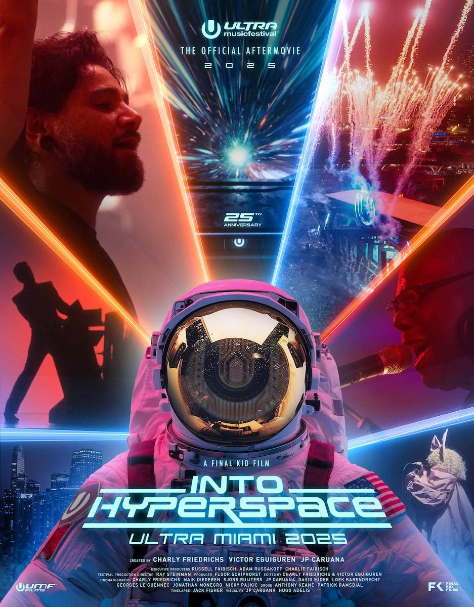 Ultra Music Festival unveils 25th anniversary aftermovie 'Into Hyperspace' + opens waitlist for 2026