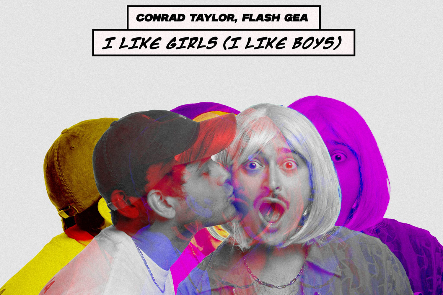 Conrad Taylor & Flash Gea Return with Bold New Techno Anthem “i like girls (i like boys)”