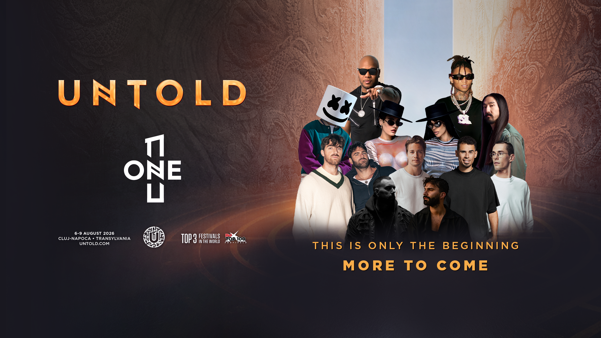 UNTOLD Opens a New Era with First Artists for 2026