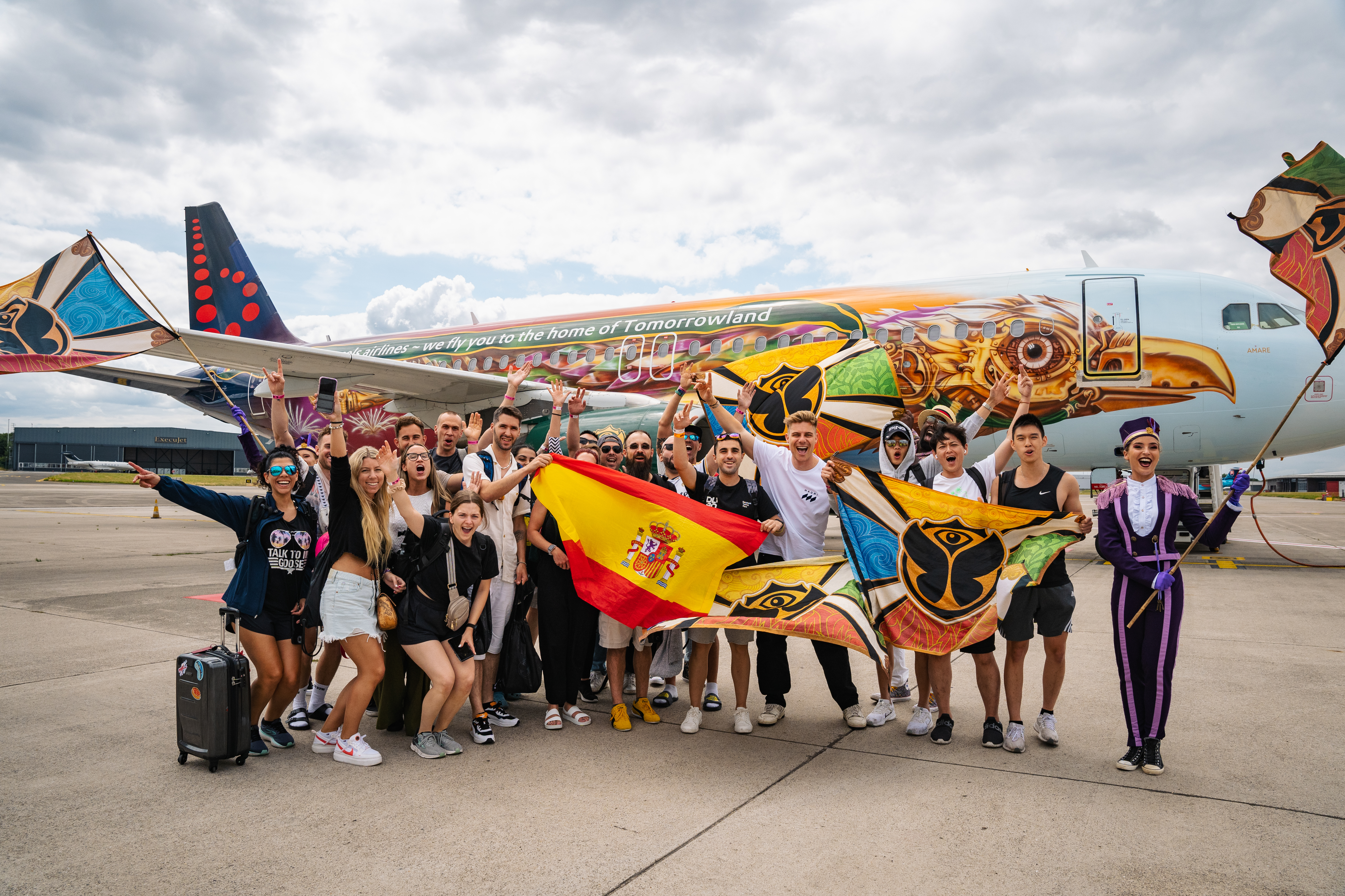 More than 46.000 People of Tomorrow are travelling together to Tomorrowland Belgium 2024 thanks to Global Journey
