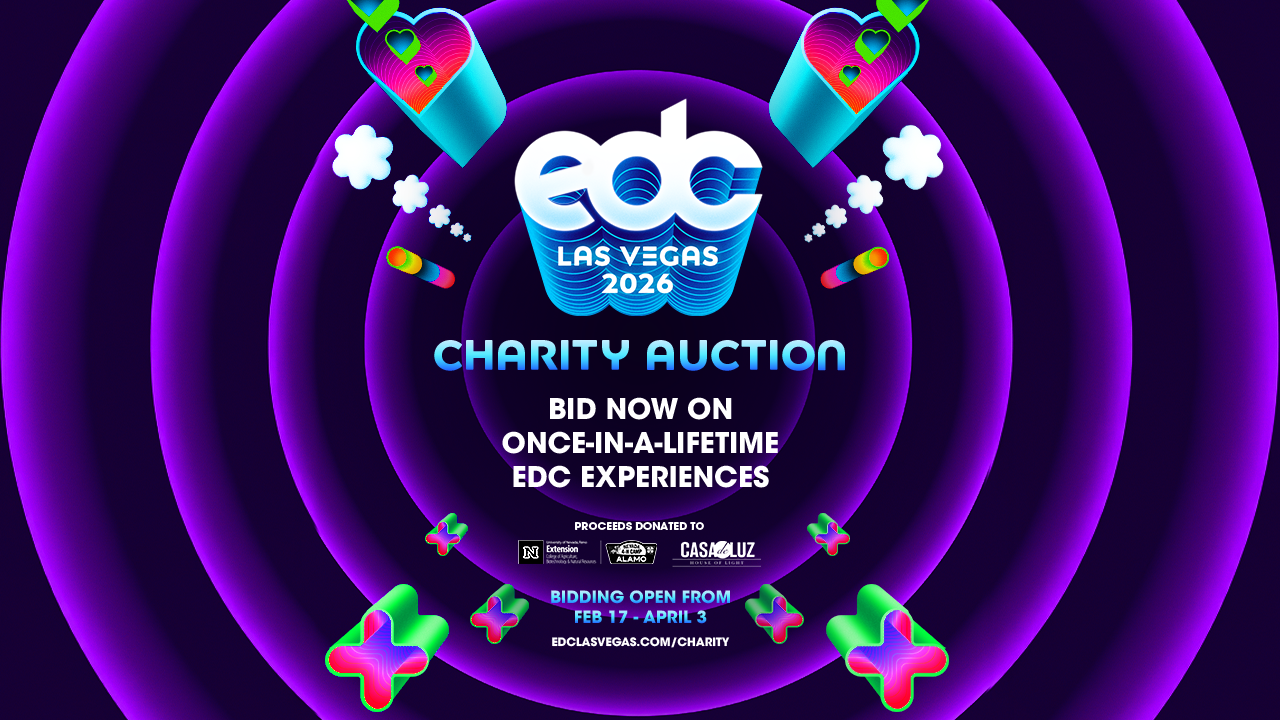 Insomniac Announces EDC Las Vegas 2026 Charity Auction Roster