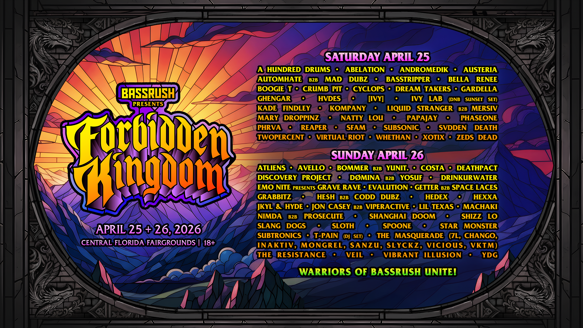 Forbidden Kingdom Reveals Phase Two Lineup For 2026 Edition