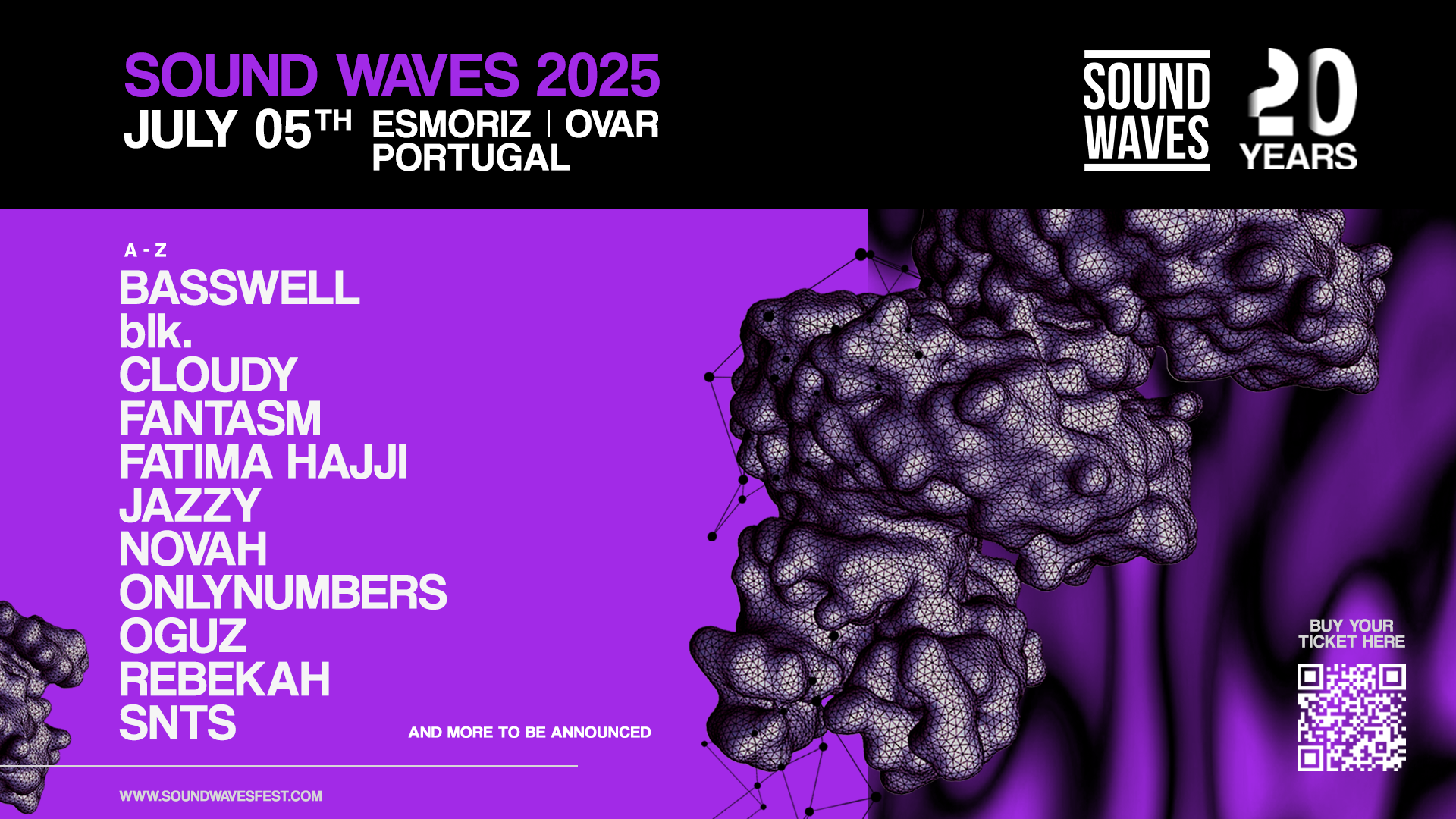 Fatima Hajji And Rebekah Join The Second Phase Of The Line Up Of Sound Waves Festival 
