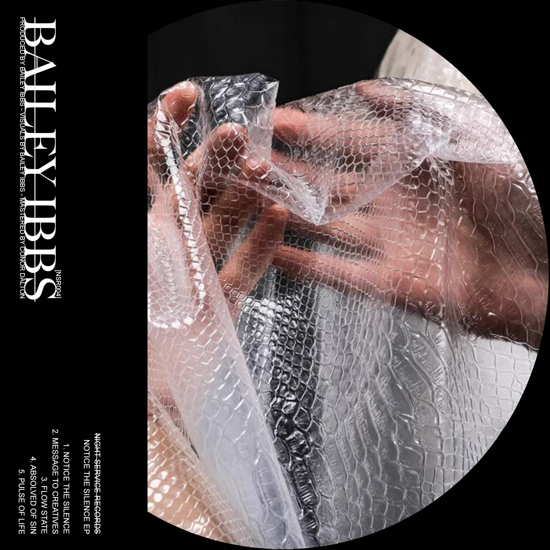 Bailey Ibbs 'Notice The Silence' EP out - returns after 1 year on Night Service