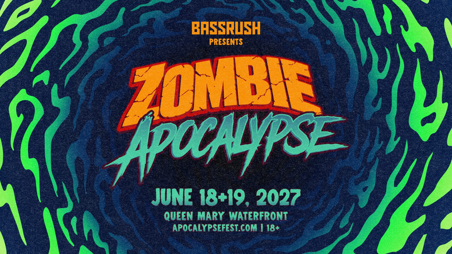 Zombie Apocalypse Announces 2027 Festival, June 18 + 19