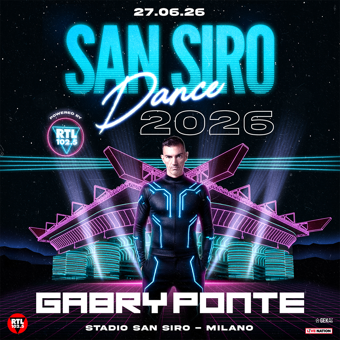 GABRY PONTE, THE FIRST DJ TO HEADLINE MILAN’S SAN SIRO STADIUM, ANNOUNCES HIS EPIC RETURN FOR SAN SIRO DANCE 2026