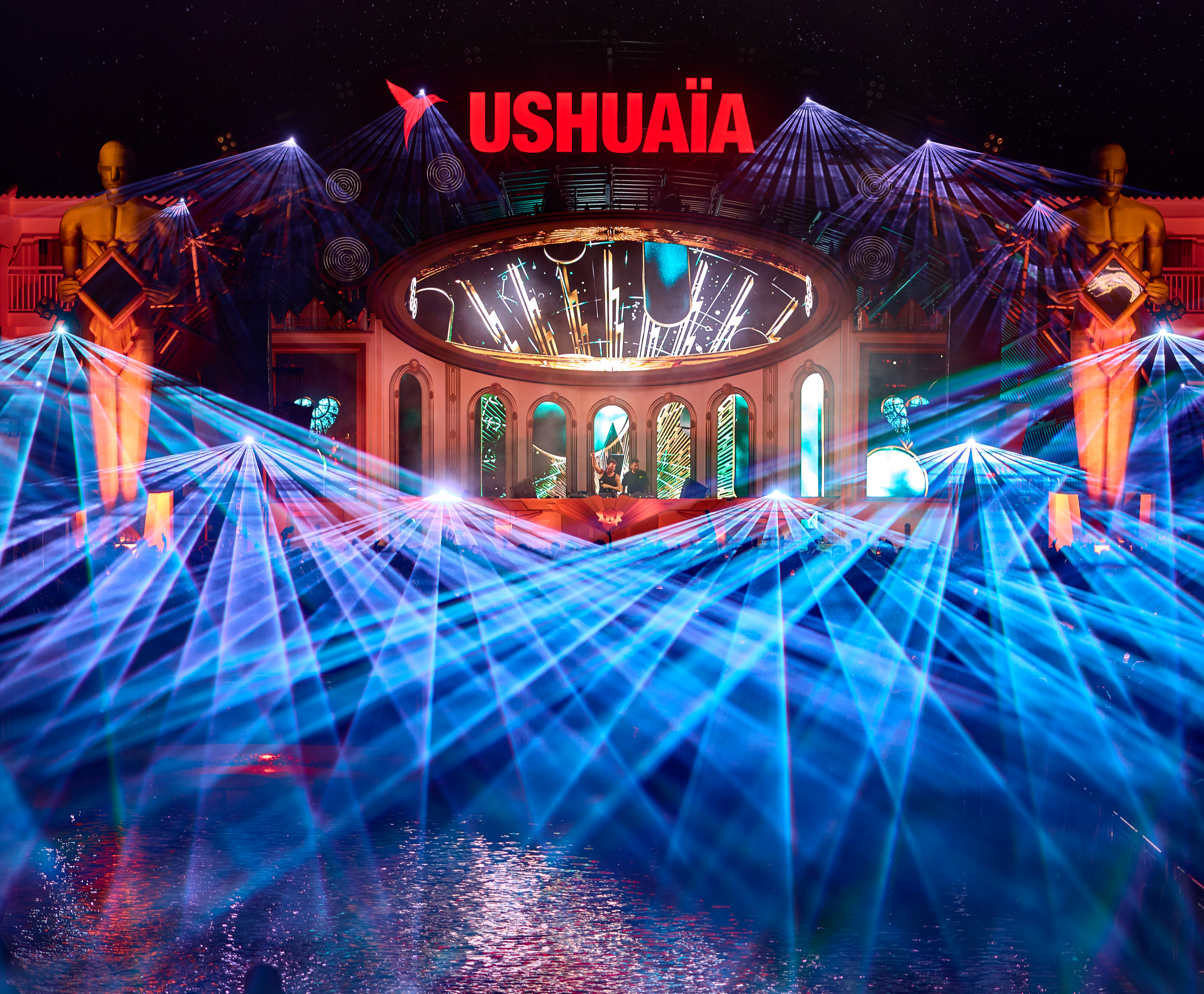 Tomorrowland, Dimitri Vegas & Like Mike and Ushuaïa celebrate the start of their 18-week residency with a spectacular opening party